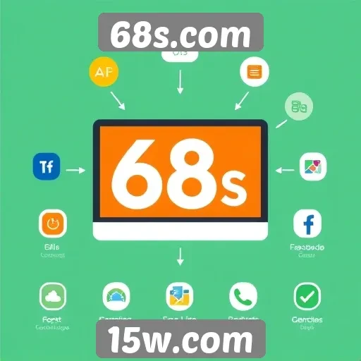 Novas funcionalidades do site 68s.com em destaque
