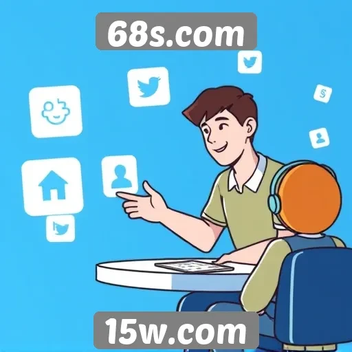 Recursos de interação social no 68s.com